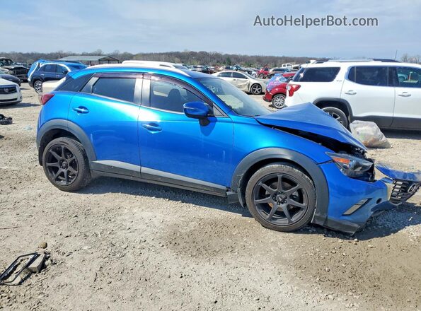 JM1DKFC7XG0129252 2016 MAZDA CX-3 Blue Przód prawy