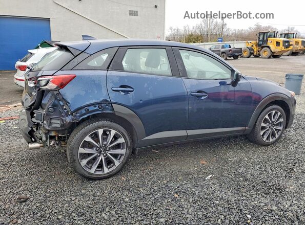 JM1DKFC7XK0446702 2019 MAZDA CX-3 Синий Задняя правая четверть