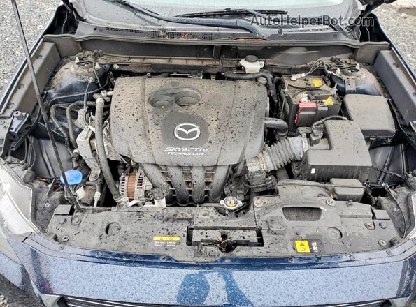 JM1DKFC7XK0446702 2019 MAZDA CX-3 Синий Вид подкапотного пространства