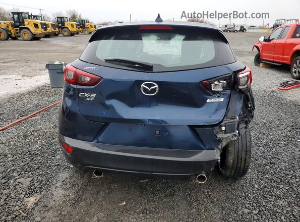 JM1DKFC7XK0446702 2019 MAZDA CX-3 Синий Вид сзади