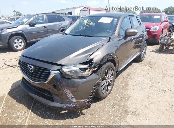 JM1DKFD71G0134015 2016 MAZDA CX-3 Gray Передня ліва чверть