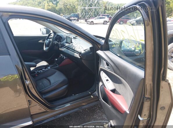 JM1DKFD71G0134015 2016 MAZDA CX-3 Gray Вид салону спереду