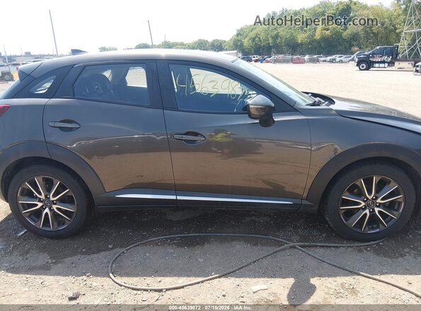 JM1DKFD71G0134015 2016 MAZDA CX-3 Gray Вид задньої частини салону