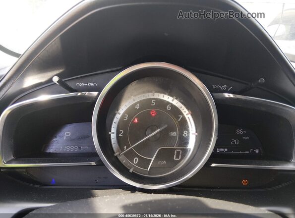 JM1DKFD71G0134015 2016 MAZDA CX-3 Gray Вид задніх сидінь