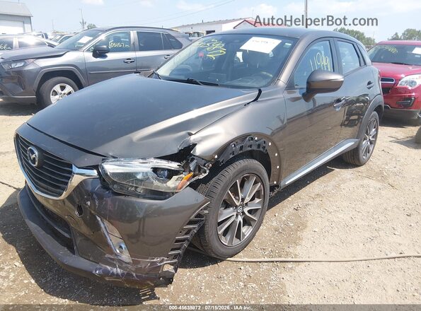 JM1DKFD71G0134015 2016 MAZDA CX-3 Gray Вид спереду