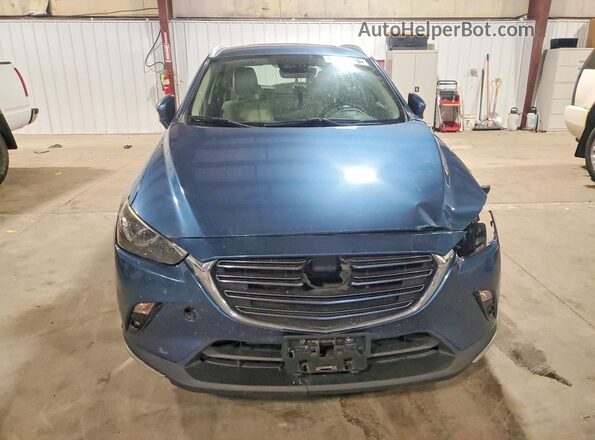 JM1DKFD71K0441547 2019 MAZDA CX-3 Синий Вид спереди