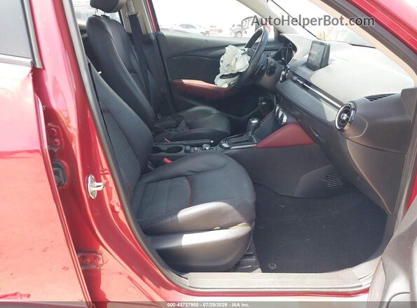 JM1DKFD76J0301461 2018 MAZDA CX-3 Red Vista interior delantera