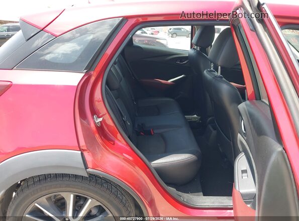 JM1DKFD76J0301461 2018 MAZDA CX-3 Red Vista de la etiqueta del VIN