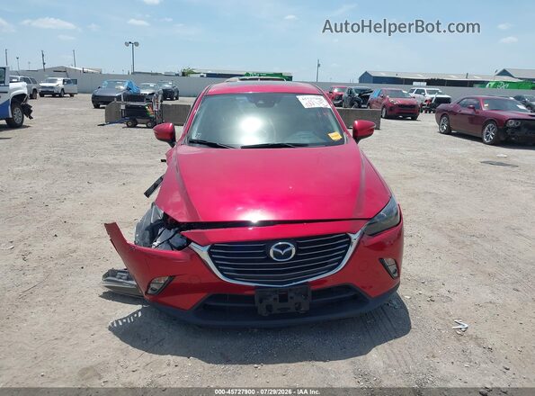 JM1DKFD76J0301461 2018 MAZDA CX-3 Red Vista del cuadro de instrumentos