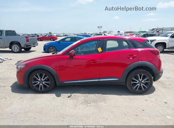 JM1DKFD76J0301461 2018 MAZDA CX-3 Red Vista interior de 360 grados