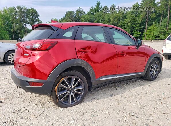 JM1DKFD77J0331164 2018 MAZDA CX-3 Red Rear right