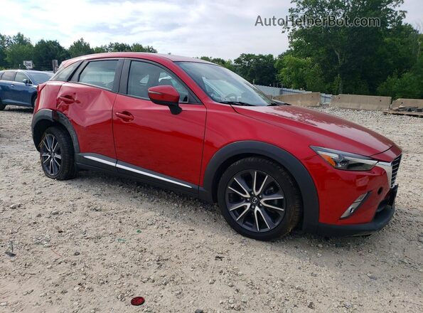 JM1DKFD77J0331164 2018 MAZDA CX-3 Red Front right