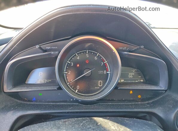 JM1DKFD77M1511047 2021 MAZDA CX-3 Silver Vista del cuadro de instrumentos
