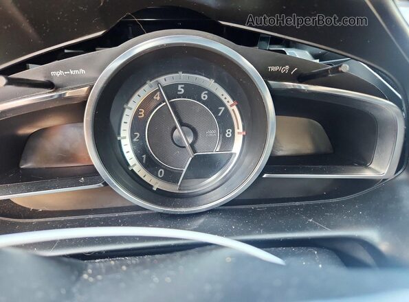JM1DKFD78G0139258 2016 MAZDA CX-3 White Instrument cluster view