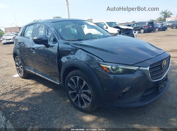 JM1DKFD78K0430643 2019 MAZDA CX-3 Gray Вид спереду
