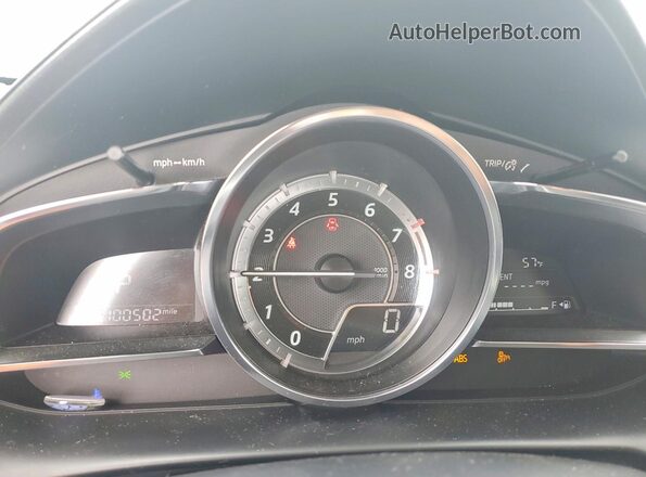 JM1DKFD79H0166230 2017 MAZDA CX-3 Белый Вид щитка приборов