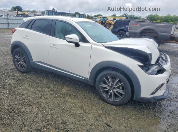 JM1DKFD79H0166230 2017 MAZDA CX-3 Белый Передняя правая четверть