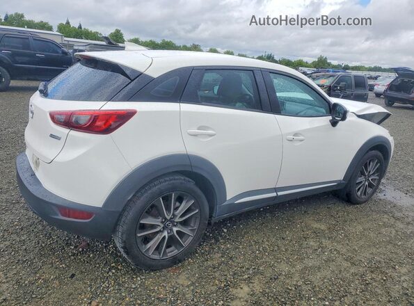 JM1DKFD79H0166230 2017 MAZDA CX-3 Белый Задняя правая четверть