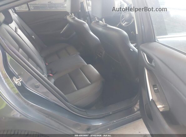 JM1GJ1T54G1474496 2016 MAZDA 6 Gray VIN კოდის სტიკერის ხედი