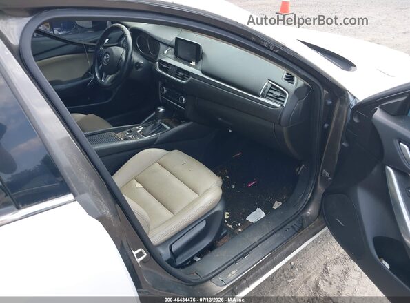 JM1GJ1T5XG1466760 2016 MAZDA 6 White Vista interior delantera