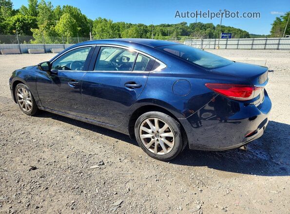 JM1GJ1U50G1459301 2016 MAZDA 6 Blue Հետևի ձախ