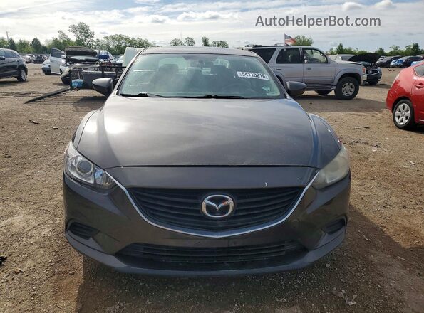 JM1GJ1U52G1424243 2016 MAZDA 6 Gray Widok z przodu