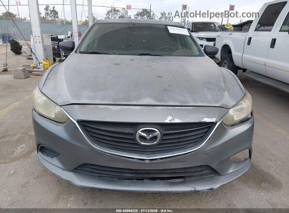 JM1GJ1U54G1406830 2016 MAZDA 6 Gray Սարքավորումների վահանակի տեսք