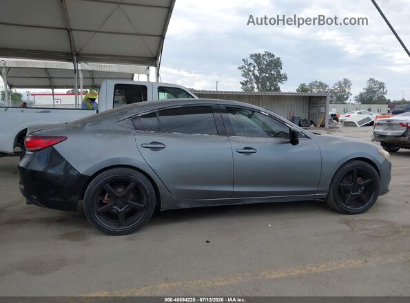 JM1GJ1U54G1406830 2016 MAZDA 6 Gray Սալոնի հետևի տեսք