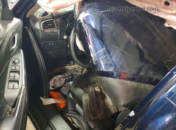 JM1GJ1U55G1468320 2016 MAZDA 6 Blue Widok deski rozdzielczej