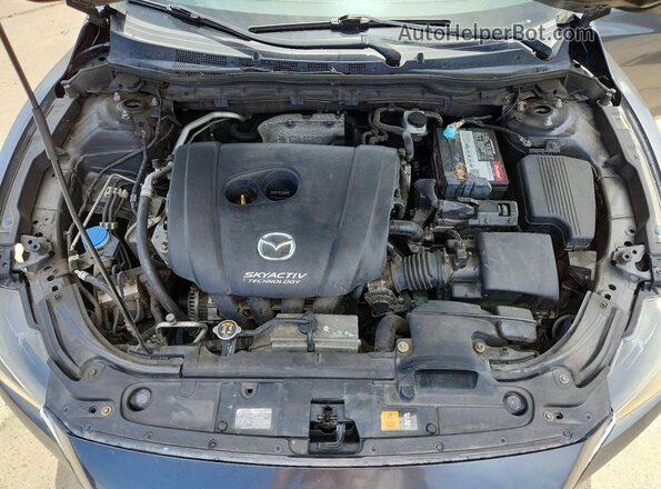 JM1GJ1U58G1408001 2016 MAZDA 6 Gray უკანა სალონის ხედი