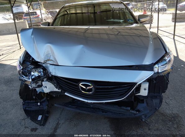 JM1GJ1U58G1466402 2016 MAZDA 6 Серебряный Вид задней части салона