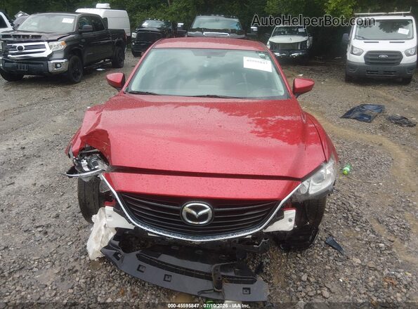 JM1GJ1U5XG1483007 2016 MAZDA 6 Black Instrument cluster view