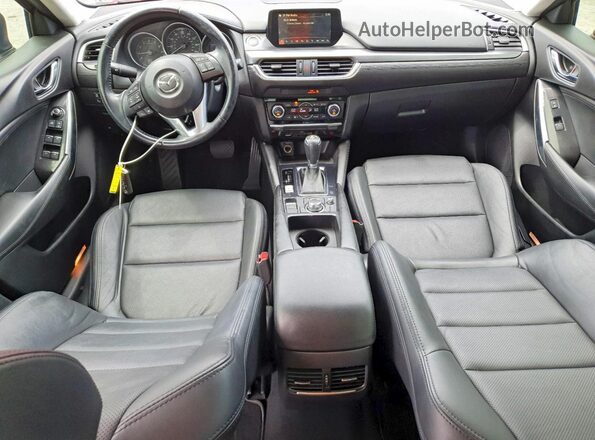 JM1GJ1V50G1474587 2016 MAZDA 6 Red წინა პანელის ხედი
