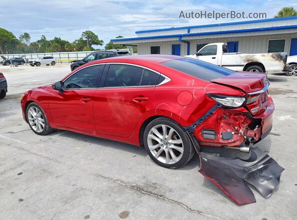 JM1GJ1V50G1474587 2016 MAZDA 6 Red უკანა მარცხენა