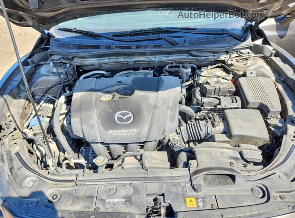 JM1GJ1V50G1484293 2016 MAZDA 6 Gray Вид задньої частини салону
