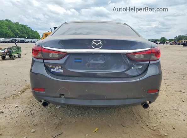 JM1GJ1V52G1424497 2016 MAZDA 6 Charcoal Հետևի տեսք
