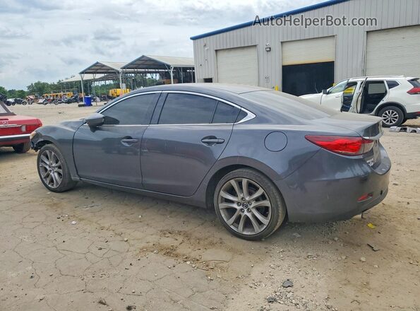 JM1GJ1V52G1424497 2016 MAZDA 6 Charcoal Հետևի ձախ