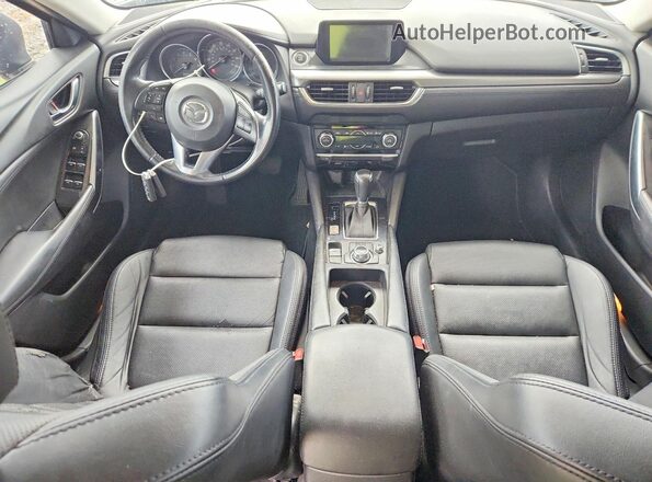 JM1GJ1V52G1458455 2016 MAZDA 6 Blue Vista del salpicadero