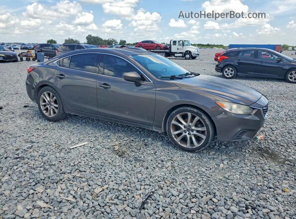JM1GJ1V55G1485357 2016 MAZDA 6 Gray Delantero derecho