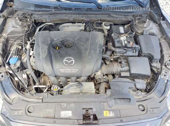 JM1GJ1V55G1485357 2016 MAZDA 6 Gray Vista interior trasera