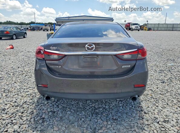 JM1GJ1V55G1485357 2016 MAZDA 6 Gray Vista trasera