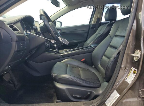 JM1GJ1V55G1485357 2016 MAZDA 6 Gray Vista interior delantera