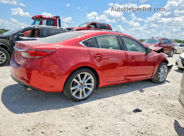 JM1GJ1V58G1428697 2016 MAZDA 6 Red Tył prawy