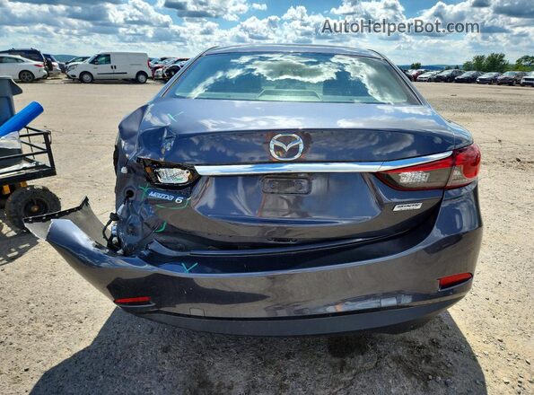 JM1GJ1V58G1474952 2016 MAZDA 6 Gray უკანა ხედი