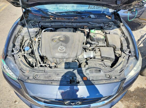 JM1GJ1V58G1474952 2016 MAZDA 6 Gray უკანა სალონის ხედი