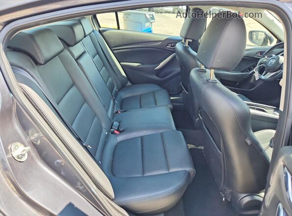 JM1GJ1V58G1474952 2016 MAZDA 6 Gray უკანა სავარძლების ხედი