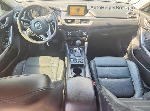 JM1GJ1V5XG1476055 2016 MAZDA 6 Черный Вид панели приборов