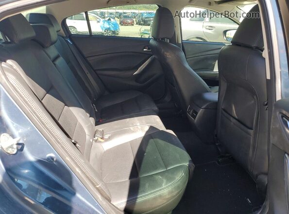 JM1GJ1V5XG1477870 2016 MAZDA 6 Blue Հետևի նստատեղերի տեսք