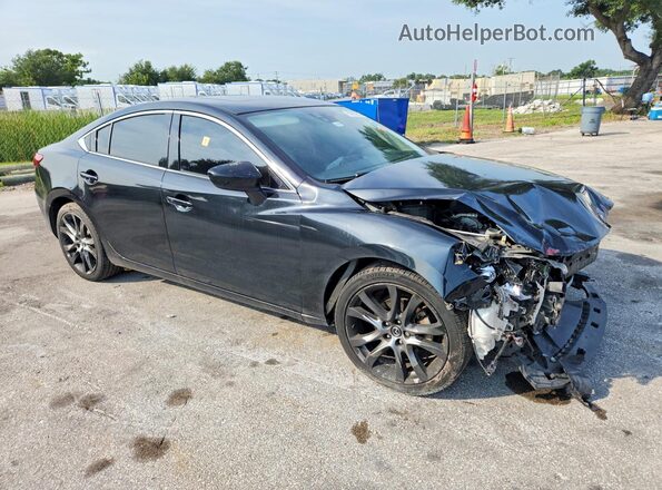 JM1GJ1W50G1402934 2016 MAZDA 6 Black Առջևի աջ