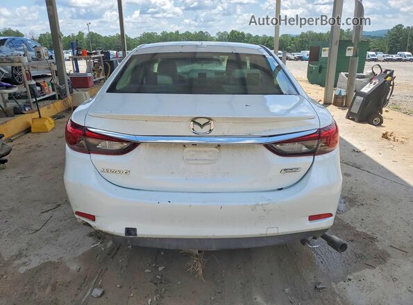JM1GJ1W53G1451934 2016 MAZDA 6 White უკანა ხედი